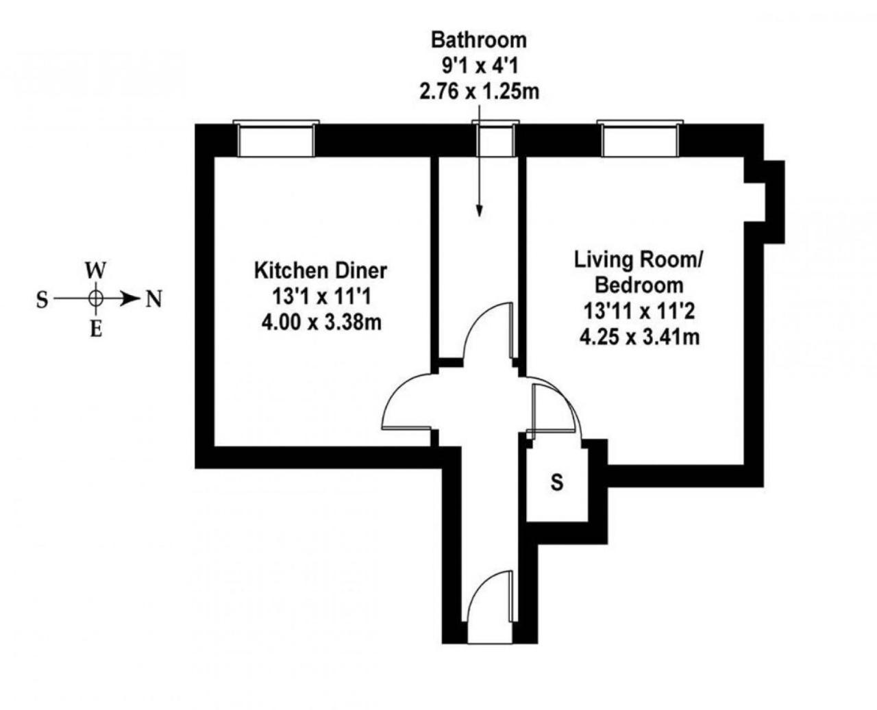 Joivy Modern City Centre 1-Bed Next To Calton Hill Apartment Edinburgh Exterior photo